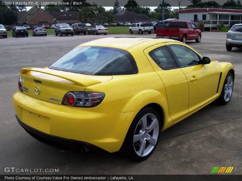 Lightning Yellow / Black 2004 Mazda RX-8