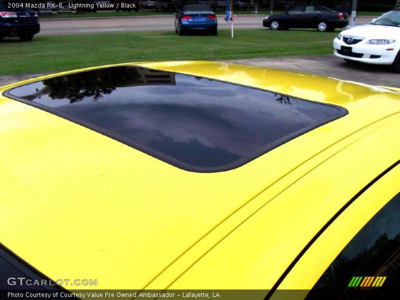 Lightning Yellow / Black 2004 Mazda RX-8