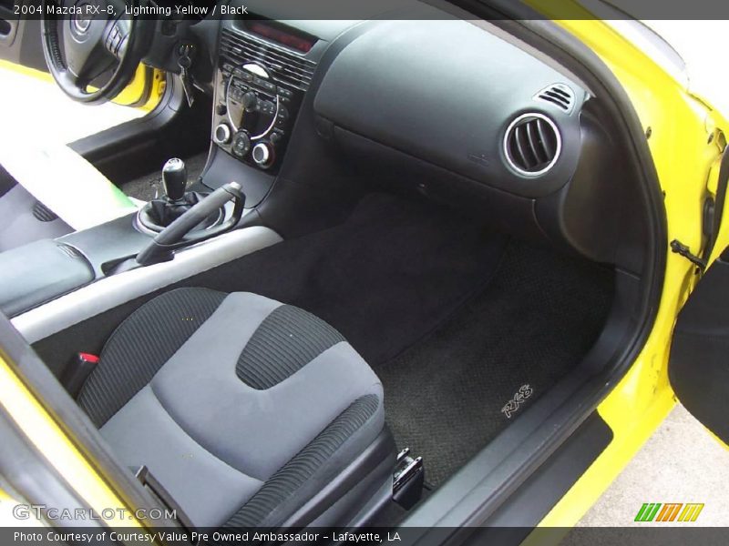 Lightning Yellow / Black 2004 Mazda RX-8