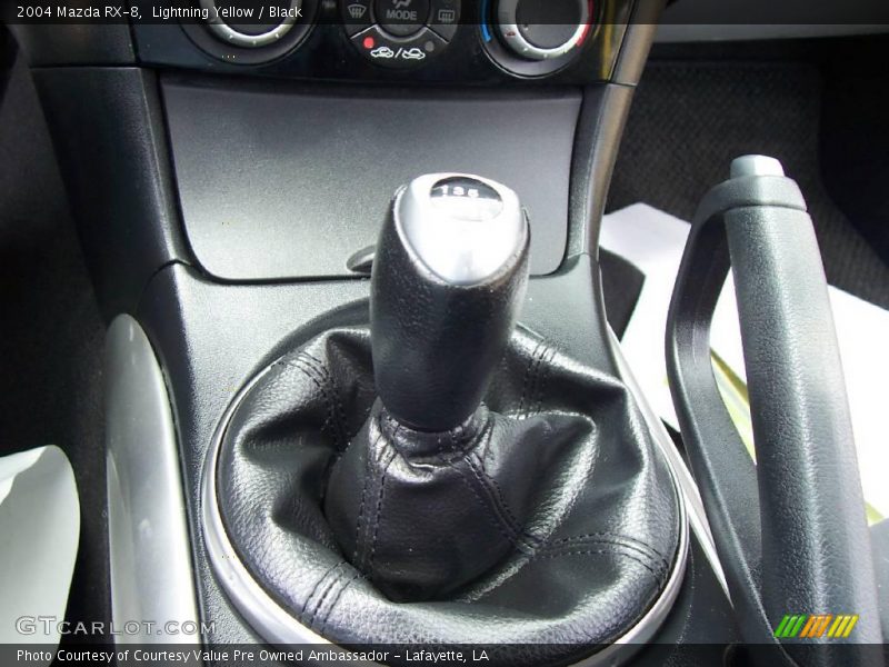 Lightning Yellow / Black 2004 Mazda RX-8