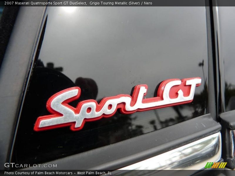  2007 Quattroporte Sport GT DuoSelect Logo