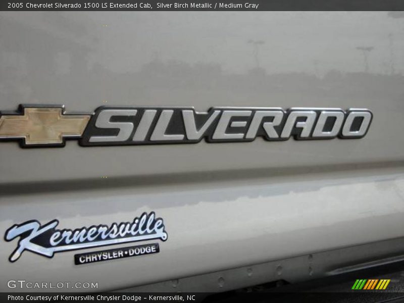 Silver Birch Metallic / Medium Gray 2005 Chevrolet Silverado 1500 LS Extended Cab