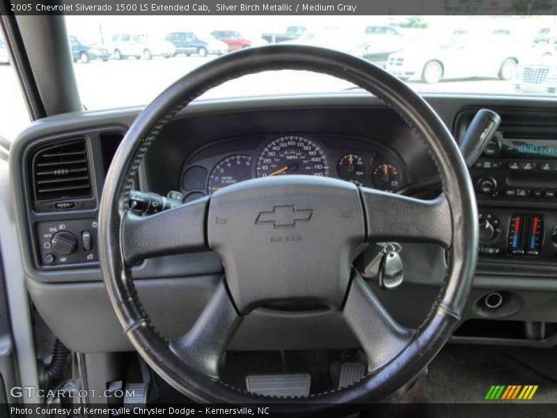 Silver Birch Metallic / Medium Gray 2005 Chevrolet Silverado 1500 LS Extended Cab