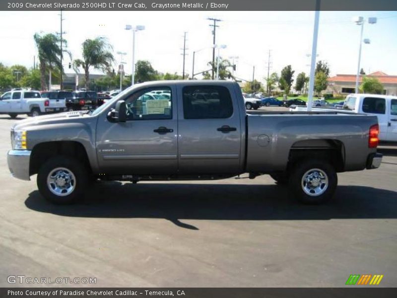 Graystone Metallic / Ebony 2009 Chevrolet Silverado 2500HD LT Crew Cab