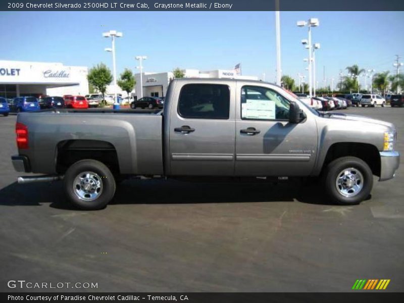 Graystone Metallic / Ebony 2009 Chevrolet Silverado 2500HD LT Crew Cab