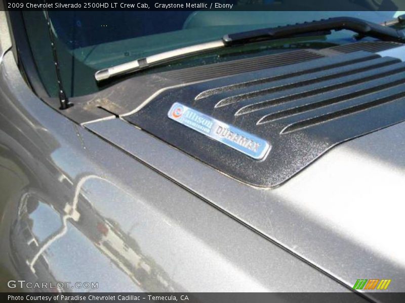 Graystone Metallic / Ebony 2009 Chevrolet Silverado 2500HD LT Crew Cab