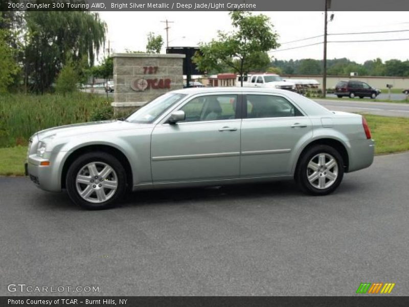 Bright Silver Metallic / Deep Jade/Light Graystone 2006 Chrysler 300 Touring AWD