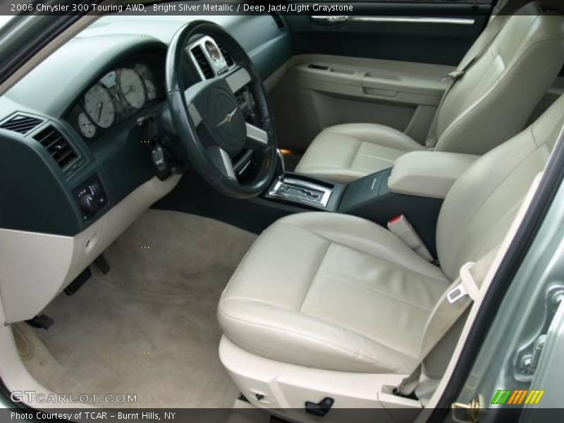 Bright Silver Metallic / Deep Jade/Light Graystone 2006 Chrysler 300 Touring AWD