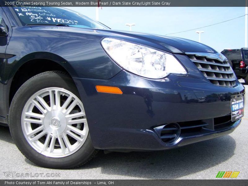 Modern Blue Pearl / Dark Slate Gray/Light Slate Gray 2008 Chrysler Sebring Touring Sedan