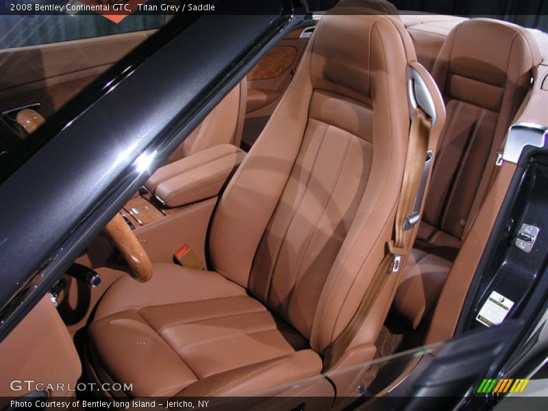 Titan Grey / Saddle 2008 Bentley Continental GTC