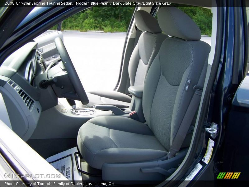 Modern Blue Pearl / Dark Slate Gray/Light Slate Gray 2008 Chrysler Sebring Touring Sedan
