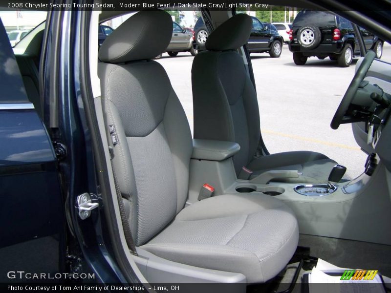 Modern Blue Pearl / Dark Slate Gray/Light Slate Gray 2008 Chrysler Sebring Touring Sedan