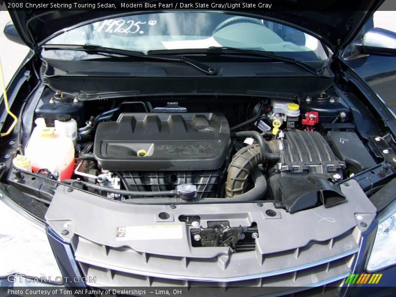 Modern Blue Pearl / Dark Slate Gray/Light Slate Gray 2008 Chrysler Sebring Touring Sedan