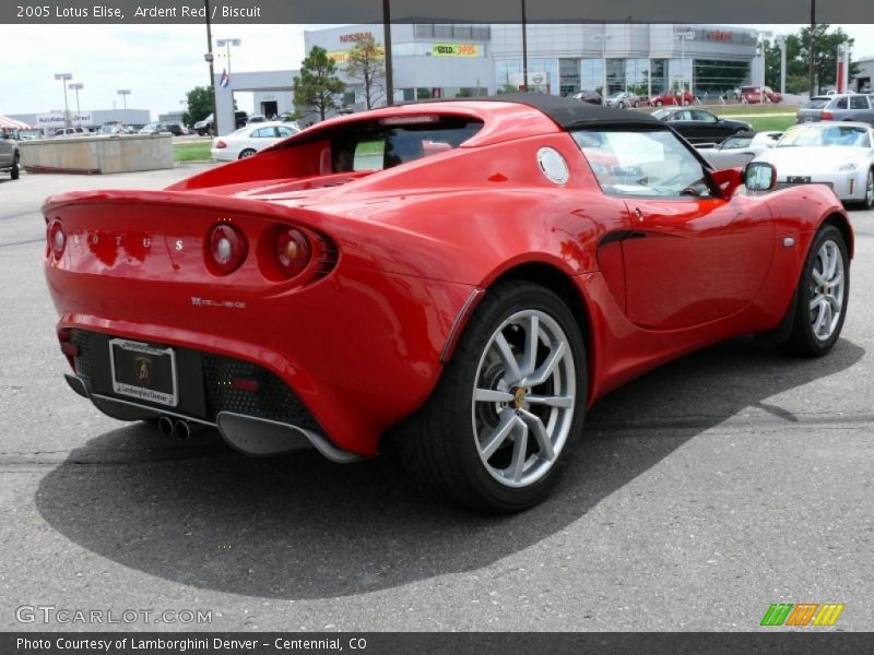 Ardent Red / Biscuit 2005 Lotus Elise