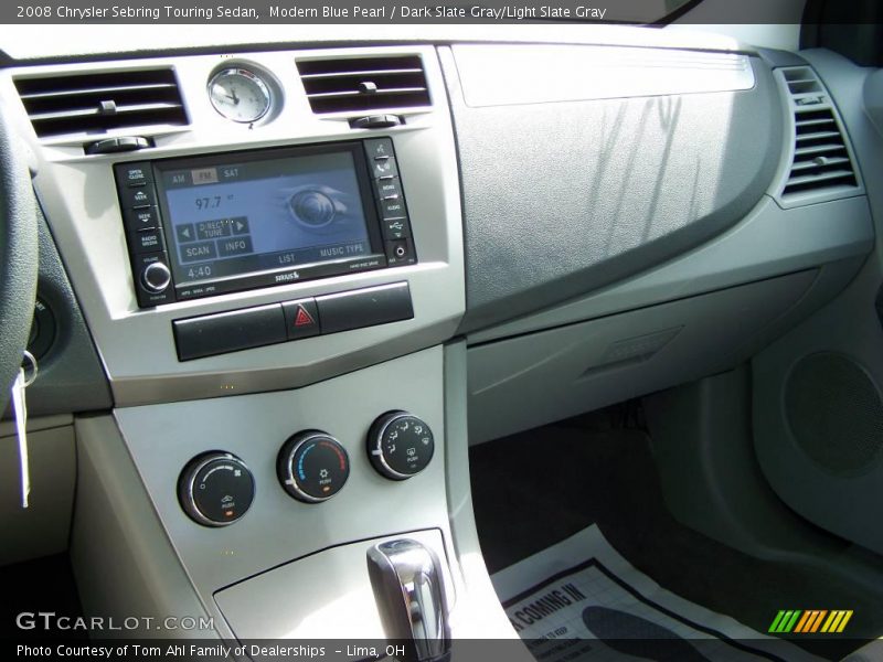 Modern Blue Pearl / Dark Slate Gray/Light Slate Gray 2008 Chrysler Sebring Touring Sedan