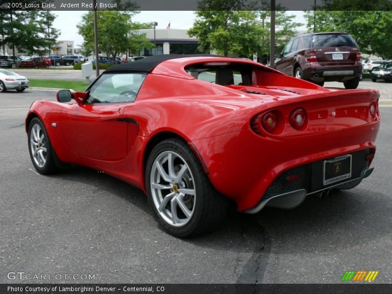  2005 Elise  Ardent Red