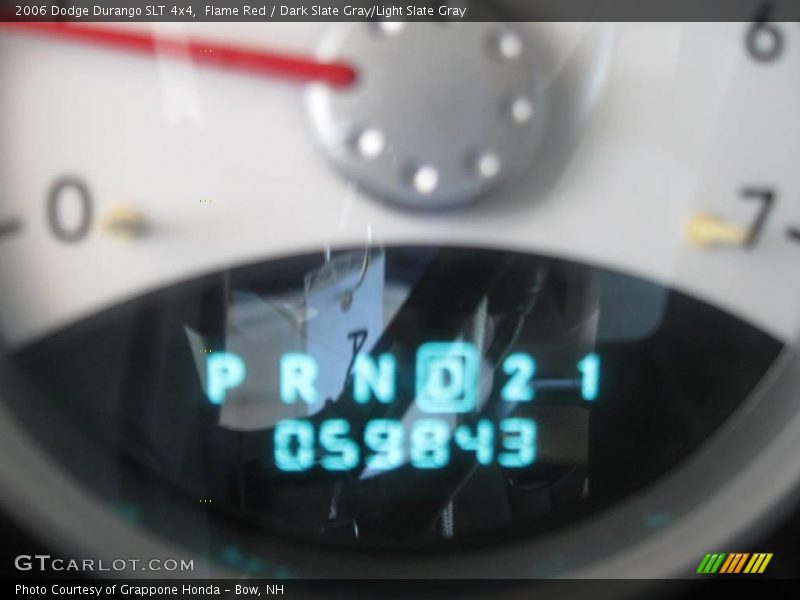 Flame Red / Dark Slate Gray/Light Slate Gray 2006 Dodge Durango SLT 4x4