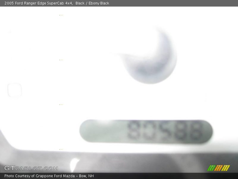 Black / Ebony Black 2005 Ford Ranger Edge SuperCab 4x4