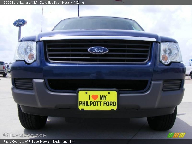 Dark Blue Pearl Metallic / Camel 2006 Ford Explorer XLS