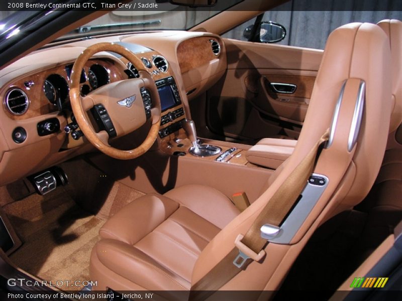 Titan Grey / Saddle 2008 Bentley Continental GTC