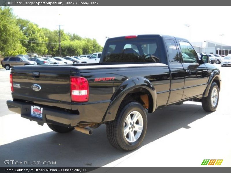 Black / Ebony Black 2006 Ford Ranger Sport SuperCab