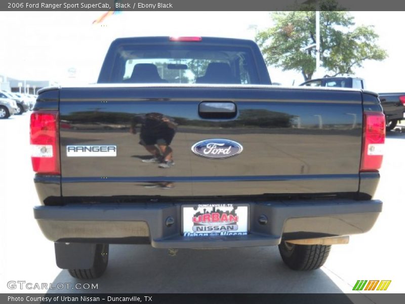 Black / Ebony Black 2006 Ford Ranger Sport SuperCab