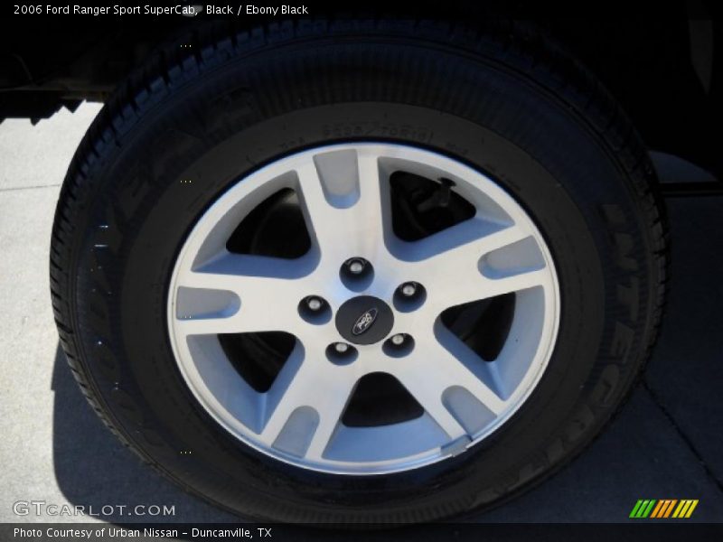 Black / Ebony Black 2006 Ford Ranger Sport SuperCab