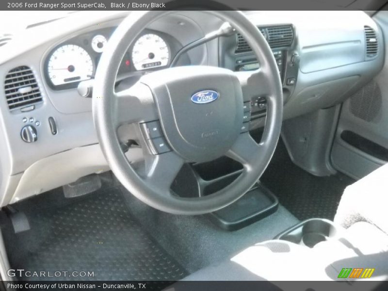 Black / Ebony Black 2006 Ford Ranger Sport SuperCab