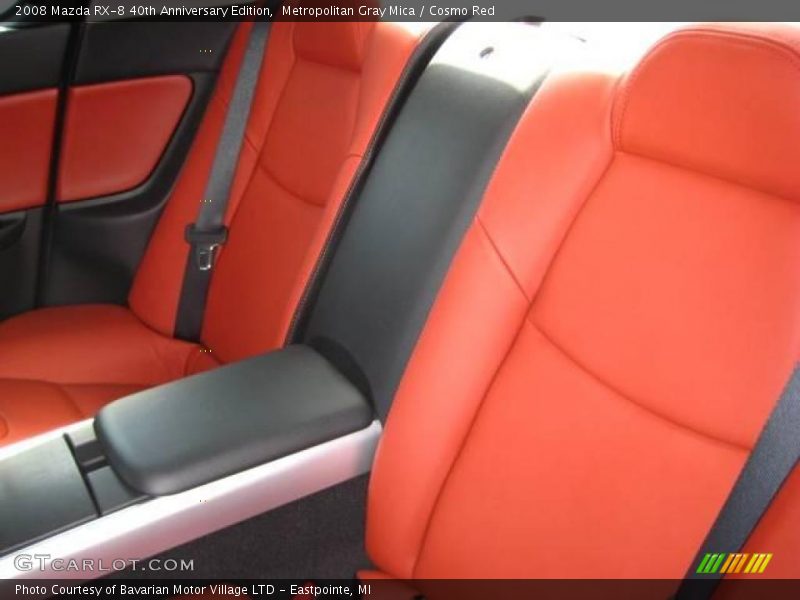 Metropolitan Gray Mica / Cosmo Red 2008 Mazda RX-8 40th Anniversary Edition