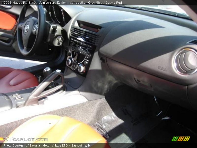 Metropolitan Gray Mica / Cosmo Red 2008 Mazda RX-8 40th Anniversary Edition