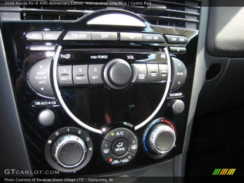 Metropolitan Gray Mica / Cosmo Red 2008 Mazda RX-8 40th Anniversary Edition