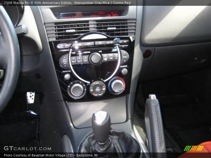 Metropolitan Gray Mica / Cosmo Red 2008 Mazda RX-8 40th Anniversary Edition