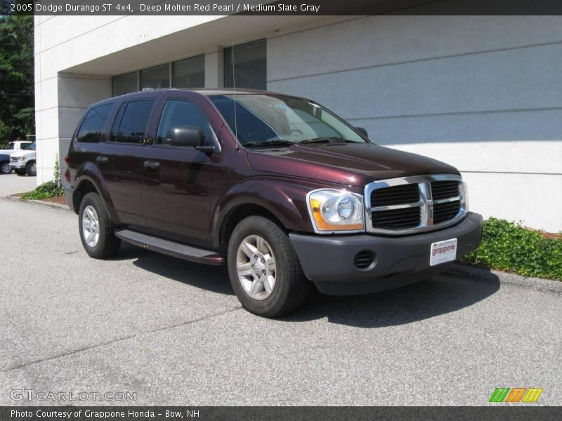 Deep Molten Red Pearl / Medium Slate Gray 2005 Dodge Durango ST 4x4