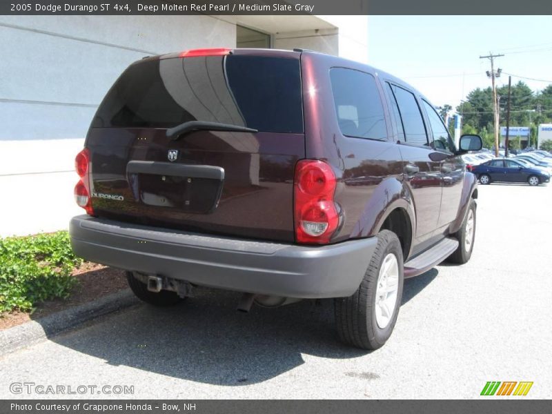 Deep Molten Red Pearl / Medium Slate Gray 2005 Dodge Durango ST 4x4
