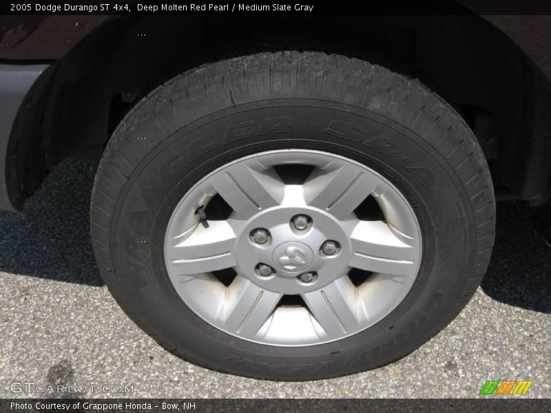Deep Molten Red Pearl / Medium Slate Gray 2005 Dodge Durango ST 4x4