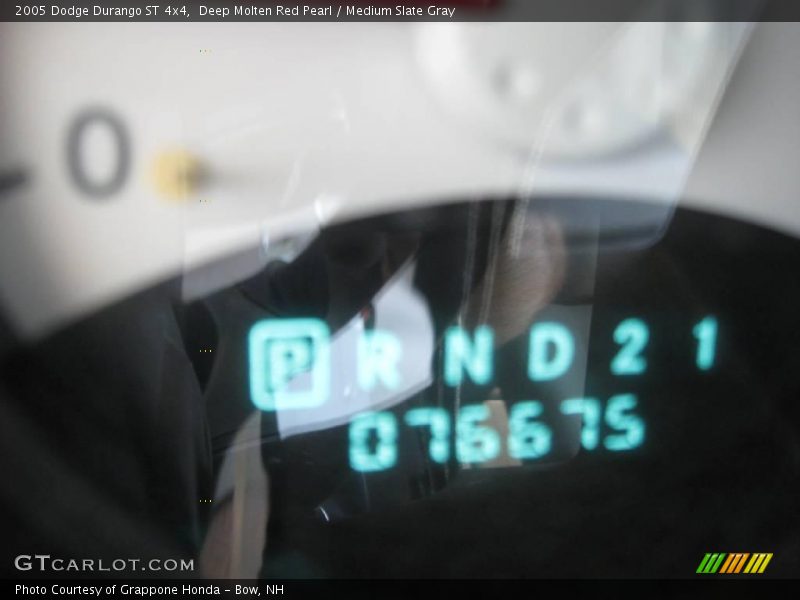 Deep Molten Red Pearl / Medium Slate Gray 2005 Dodge Durango ST 4x4