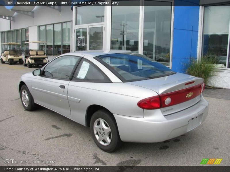 Ultra Silver Metallic / Graphite Gray 2005 Chevrolet Cavalier Coupe