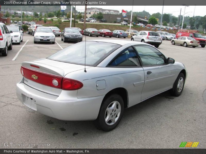 Ultra Silver Metallic / Graphite Gray 2005 Chevrolet Cavalier Coupe