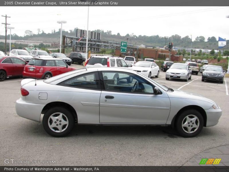 Ultra Silver Metallic / Graphite Gray 2005 Chevrolet Cavalier Coupe