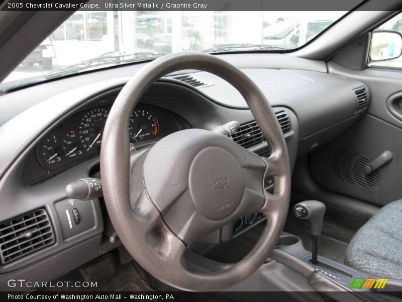 Ultra Silver Metallic / Graphite Gray 2005 Chevrolet Cavalier Coupe