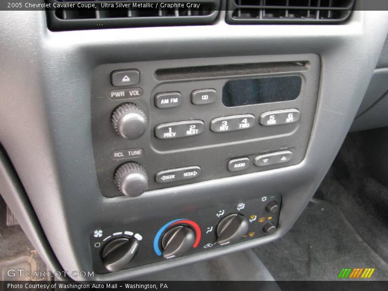 Ultra Silver Metallic / Graphite Gray 2005 Chevrolet Cavalier Coupe