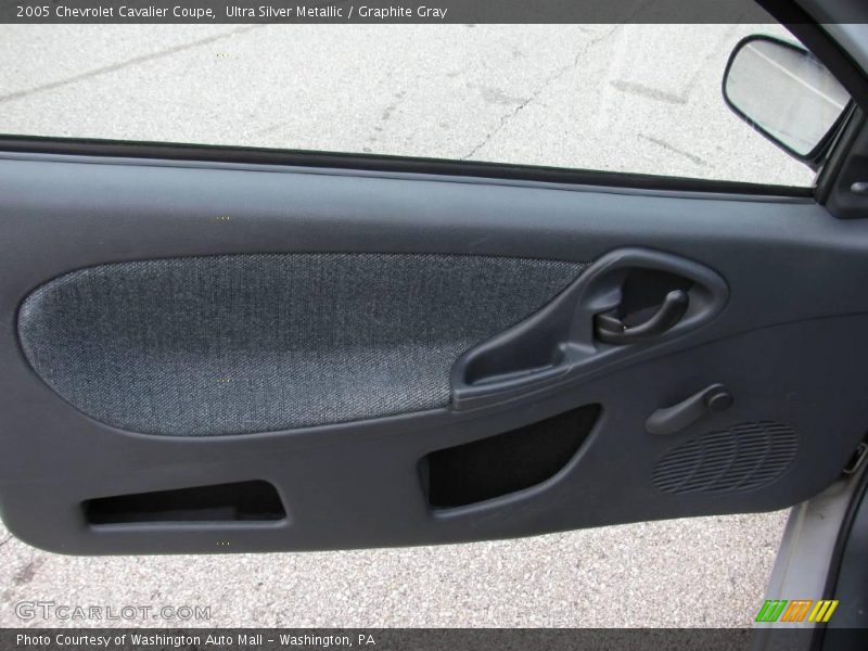 Ultra Silver Metallic / Graphite Gray 2005 Chevrolet Cavalier Coupe
