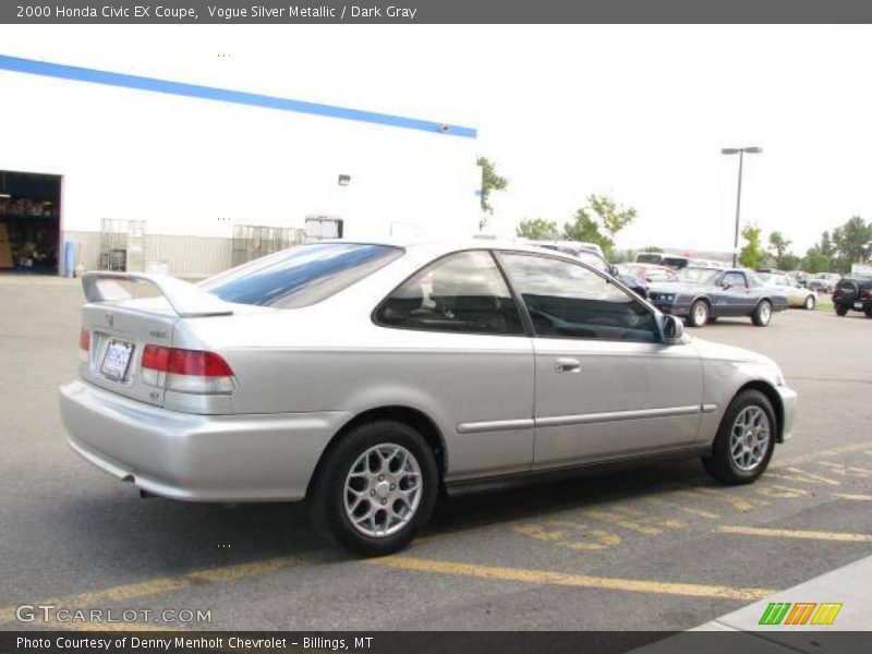 Vogue Silver Metallic / Dark Gray 2000 Honda Civic EX Coupe