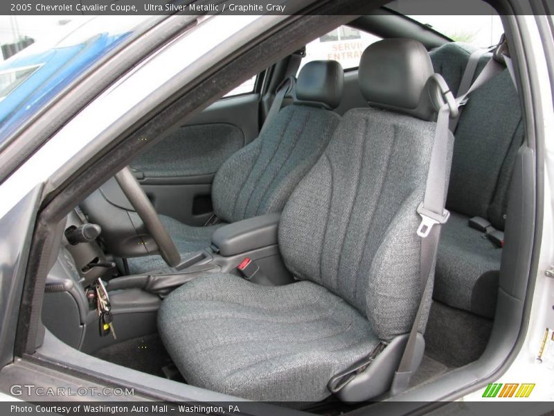 Ultra Silver Metallic / Graphite Gray 2005 Chevrolet Cavalier Coupe