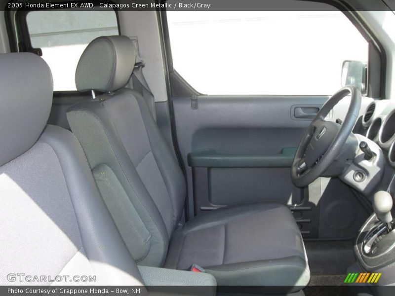 Galapagos Green Metallic / Black/Gray 2005 Honda Element EX AWD