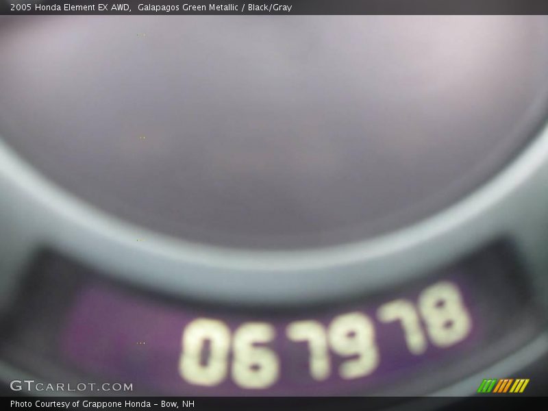 Galapagos Green Metallic / Black/Gray 2005 Honda Element EX AWD
