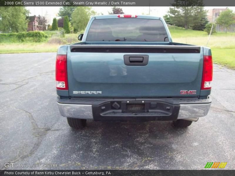 Stealth Gray Metallic / Dark Titanium 2008 GMC Sierra 1500 Extended Cab