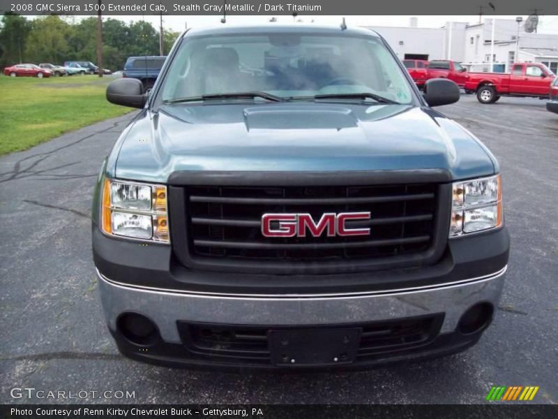 Stealth Gray Metallic / Dark Titanium 2008 GMC Sierra 1500 Extended Cab