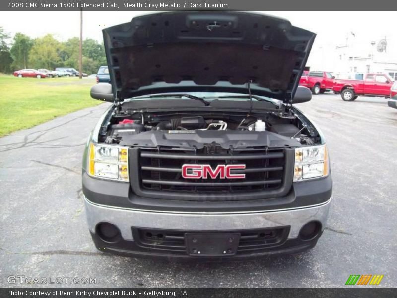 Stealth Gray Metallic / Dark Titanium 2008 GMC Sierra 1500 Extended Cab