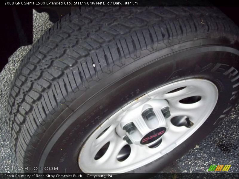 Stealth Gray Metallic / Dark Titanium 2008 GMC Sierra 1500 Extended Cab